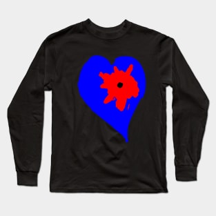 shot on heart Long Sleeve T-Shirt